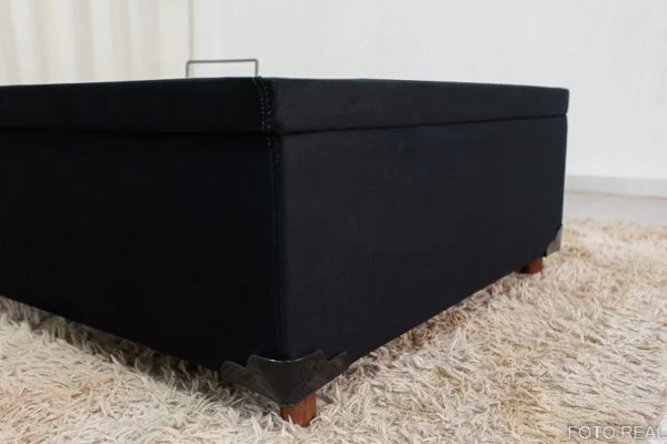 Base Box Baú Solteiro Prime 88x188x38 Sued - Imagem 8