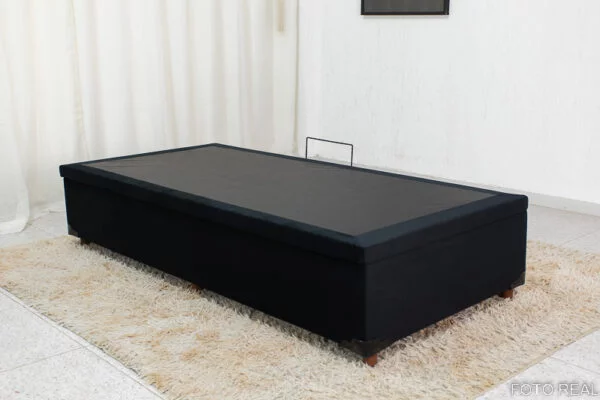 Base Box Baú Solteiro Prime 88x188x38 Sued - Imagem 4