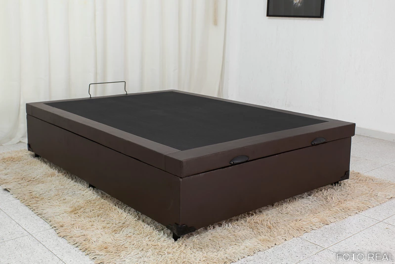 Box Baú Casal Eli Blindado 138x188x42 Korino - Imagem 4