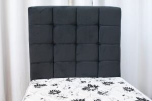 Cabeceira Solteiro Belli Preto - Imagem 3