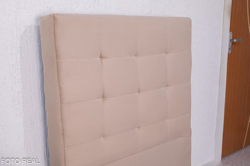 Cabeceira Solteiro Belli Sued Bege - Imagem 3