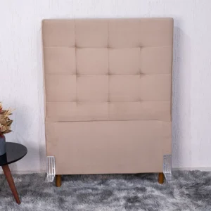 Cabeceira Solteiro Belli Sued Bege