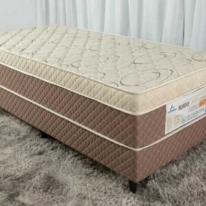 Cama Box Solteiro Ortopédico com Espuma D33 Rondoconfort