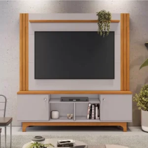 Alternative view of Home Bálsamo Larg. 1.50m C/Detalhe Ripado Para TV até 65"