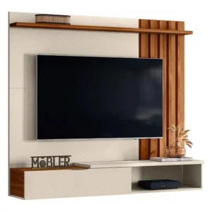 Alternative view of Home Suspenso Vegas Larg. 1.60m C/Detalhe Ripado Para TV até 65"