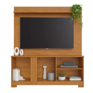 Alternative view of Home União Candian Larg. 1.36m Detalhe Ripado Para TV até 56"