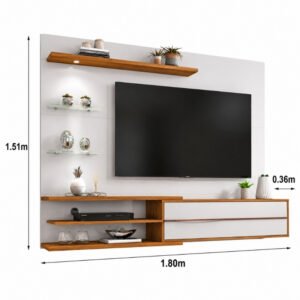 Painel NT 1115 Larg. 1.80m Para TV até 60" - Imagem 8