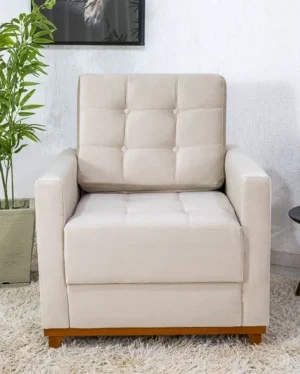 Poltrona Decorativa Áustria Veludo - Imagem 6