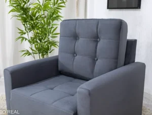 Poltrona Decorativa Áustria Veludo - Imagem 11