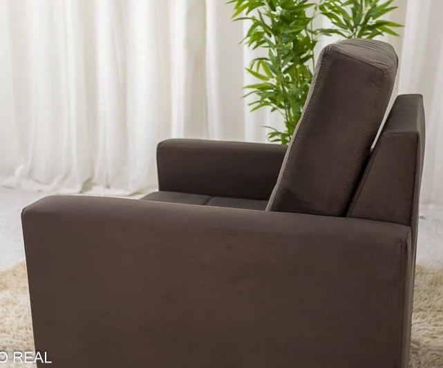 Poltrona Decorativa Áustria Veludo - Imagem 14