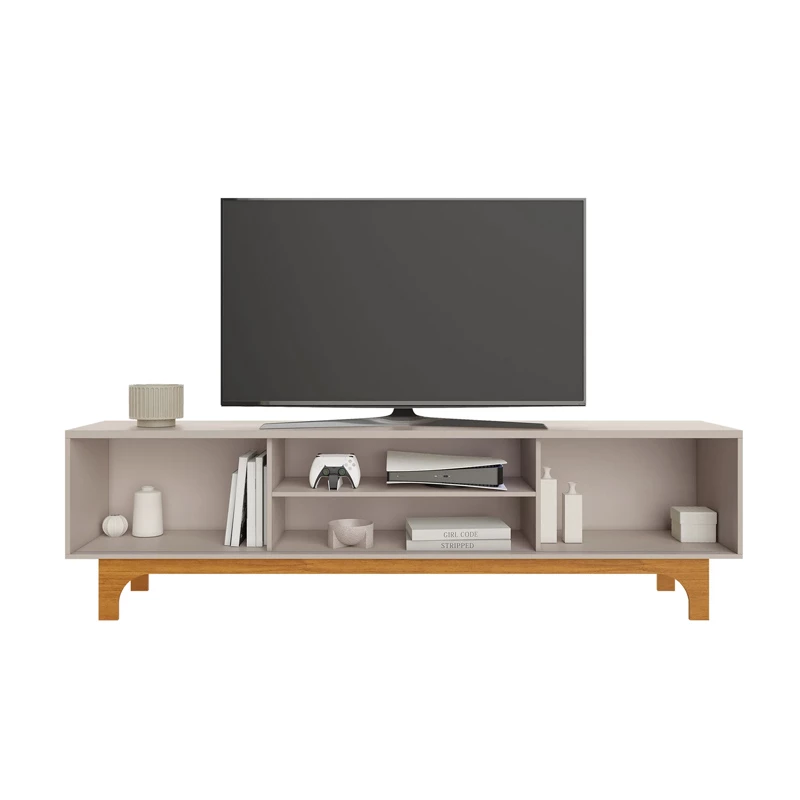 Rack Triunfo Ripado Larg. 2.00m Para TV até 70" - Imagem 4