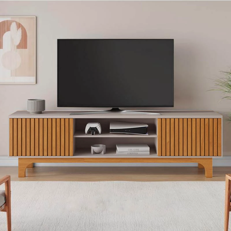 Rack Triunfo Ripado Larg. 2.00m Para TV até 70" - Imagem 2