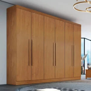 Guarda-Roupa Genova Larg. 2.70m 6 Portas 6 Gavetas