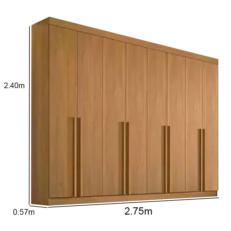 Guarda-Roupa Daymond Larg. 2.75m 8 Portas 8 Gavetas - Imagem 6