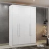Guarda-Roupa Recife Larg. 1.21m 4 Portas 2 Gavetas