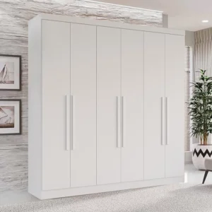 Alternative view of Guarda-Roupa Recife Larg. 1.80m 6 Portas 2 Gavetas