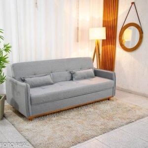 Sofá Cama Ipanema Larg. 2.05m Linho