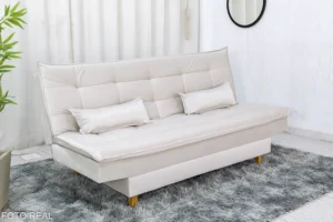 Sofá Cama Premium Larg. 1.80m Veludo