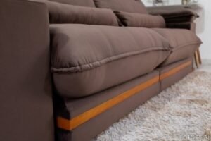 Sofá Retrátil Reclinável Ibis 2.50m Veludo - Imagem 19
