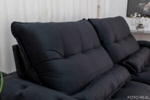 Sofá Retrátil Reclinável Ibis 2.50m Veludo - Imagem 18