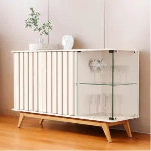 Buffet Açai Luxo Ripado Larg. 0.92m C/3 Portas