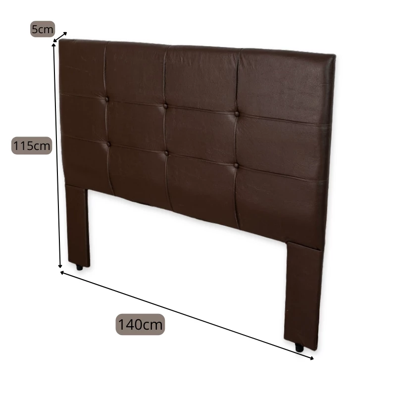 Cabeceira Casal Eslovênia Larg. 1.40m Korino - Imagem 3