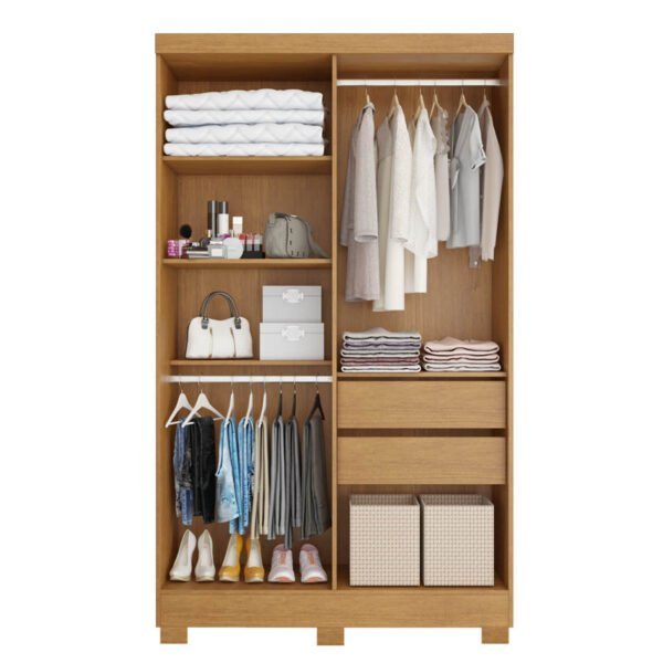 Guarda-Roupa Sergipe Larg. 1.20m 4 Portas 2 Gavetas - Imagem 3