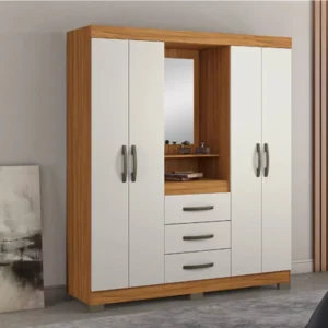 Alternative view of Guarda-Roupa NT 5015 Larg. 1.61m 4 portas 3 Gavetas