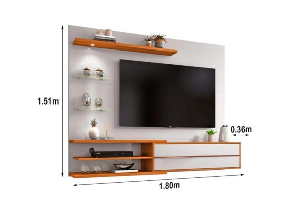 Painel NT 1115 Larg. 1.80m Para TV até 60" - Imagem 7