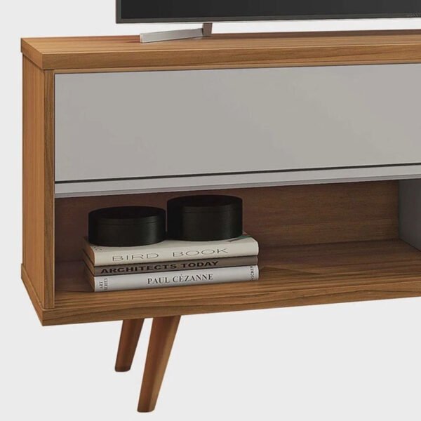 Rack Bancada NT 1180 Larg.1.35m Para TV até 50" - Imagem 6