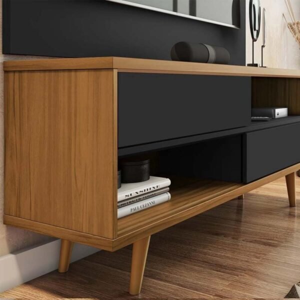 Rack Bancada NT 1180 Larg.1.35m Para TV até 50" - Imagem 5