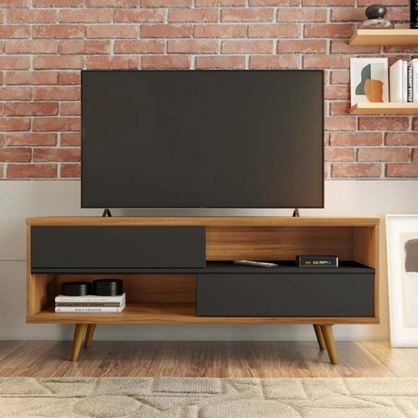 Rack Bancada NT 1180 Larg.1.35m Para TV até 50" - Imagem 2