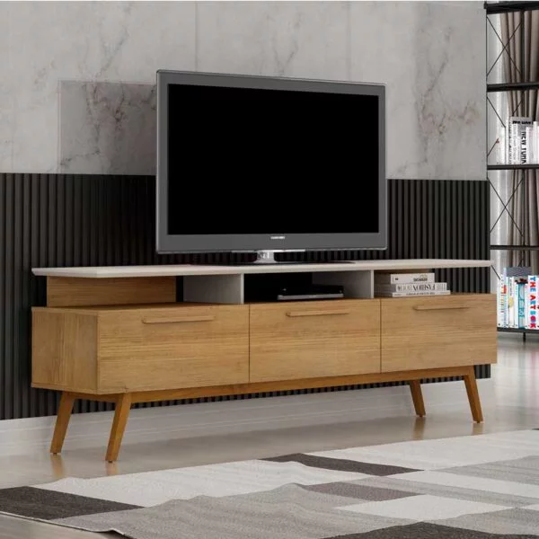 Rack Bancada São Paulo Larg. 2.00m Para TV até 70″