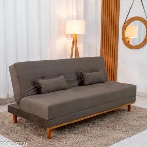Sofá Cama Madrid Larg. 1.80m Veludo