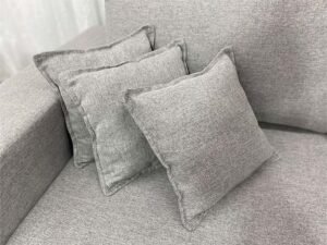 Sofá 3 Lugares Aline Plus C/Chaise 2.50 m Linho - Imagem 4