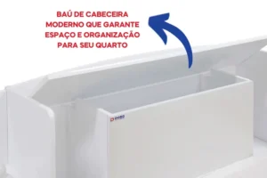 Cama Solteiro Milênio + Cama Auxiliar Solteiro 2 Gavetas - Imagem 10