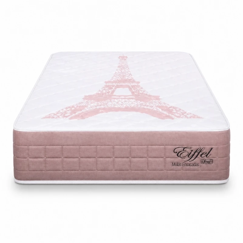 Colchão Solteiro Eiffel D26 188x88x26 Molas Ensacadas - Imagem 3