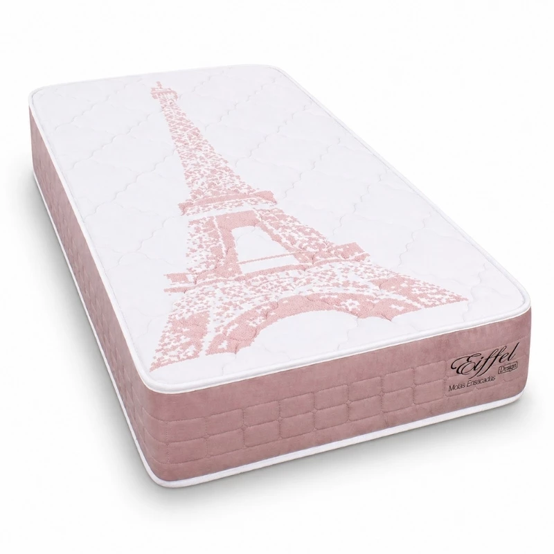 Colchão Solteiro Eiffel D26 188x88x26 Molas Ensacadas - Imagem 4