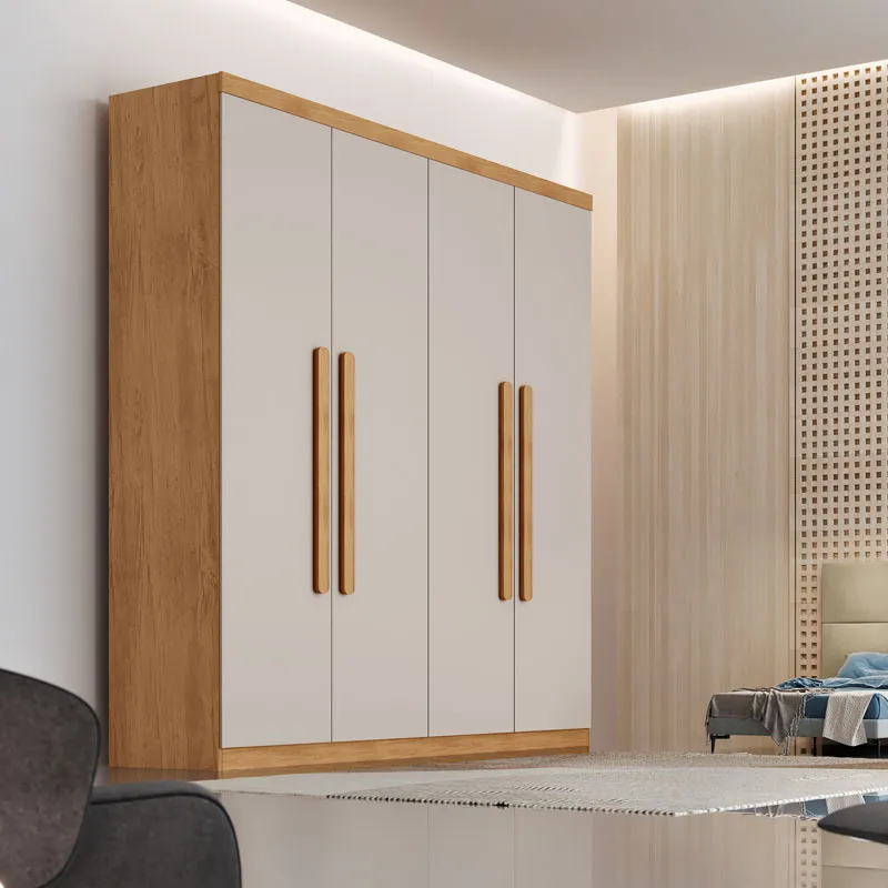 Guarda-roupa Império Larg. 1.80m 4 Portas 3 Gavetas - Imagem 2