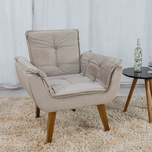 Poltrona Perola Veludo