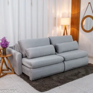 Alternative view of Sofá Retrátil Amaranto Premium 2.30m Veludo - Sem Caixa