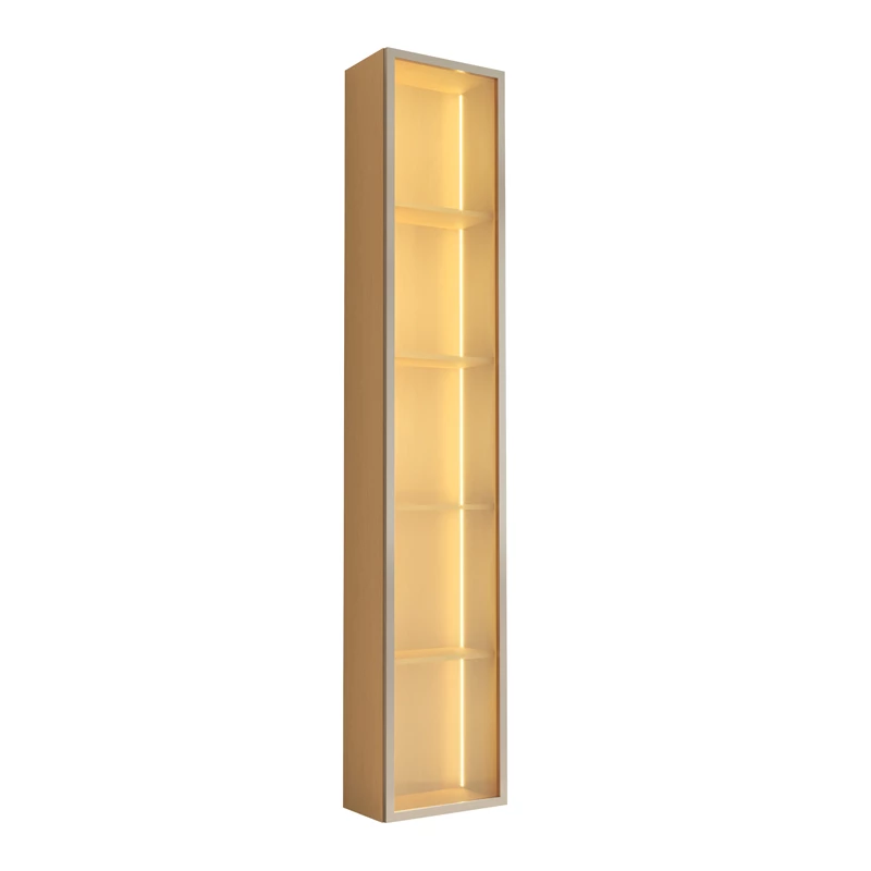 Torre Modular 2.2 Larg. 0.36m C/LED 1 Porta em Vidro - Imagem 4