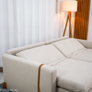 Sofá Retrátil Luma 2.00m Linho - Sem Caixa - Imagem 18
