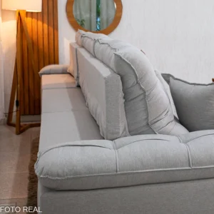 Sofá Retrátil Reclinável Verona 3.20m Linho - Imagem 27